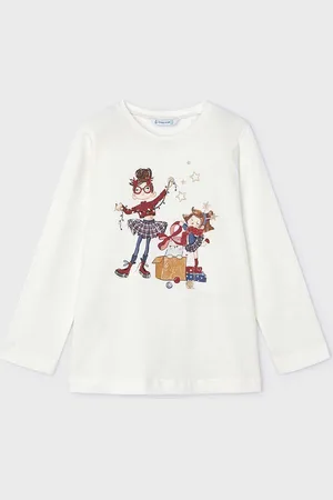 Mayoral Longsleeve bawełniany dziecięcy kolor 4072