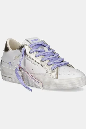 Crime london Sneakersy skórzane DELUXE HEEL damskie kolor 20134PP7