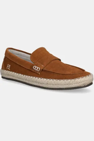 Pepe Jeans Espadryle zamszowe TOURIST COAST kolor PMS10337