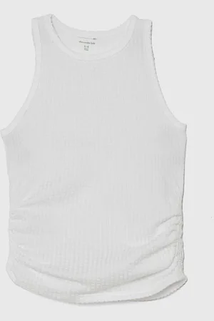 Abercrombie & Fitch Top dziecięcy kolor