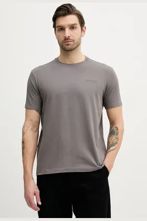 Paul & Shark T-shirt bawełniany męski kolor gładki 25411047
