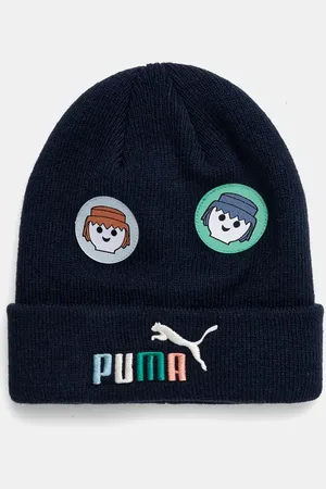 PUMA Czapka dziecięca X PLAYMOBIL kolor z grubej dzianiny 255430