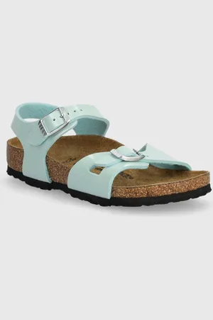 Birkenstock Sandały dziecięce Rio Kids BF Patent kolor