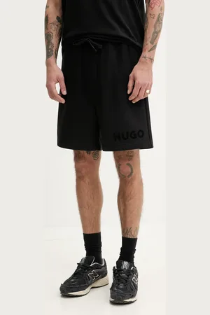 HUGO BOSS Szorty bawełniane męskie kolor 50535260