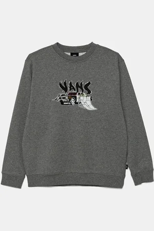 Vans Bluza dziecięca Copout Loose Crew kolor z nadrukiem VN000MJ302F1