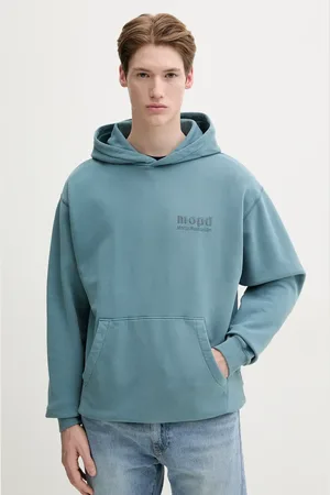 Marc O’ Polo Bluza bawełniana męska kolor z kapturem gładka 5000006248