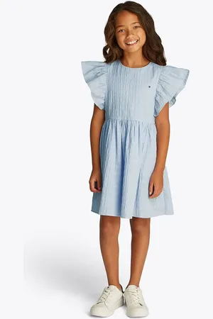 Tommy Hilfiger Sukienka dziecięca kolor mini rozkloszowana KG0KG08472