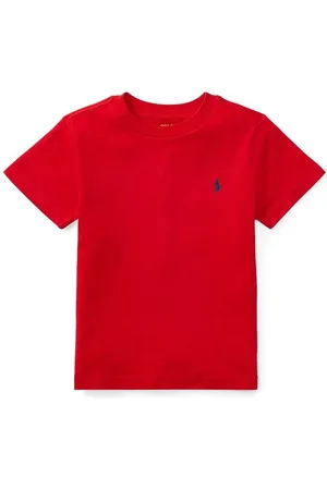 Ralph Lauren T-shirt bawełniany dziecięcy kolor gładki