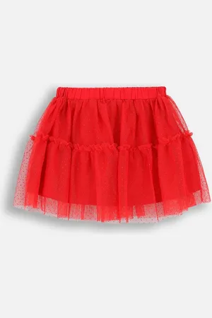 COCCODRILLO Spódnica dziecięca kolor mini rozkloszowana ELEGANT BABY GIRL