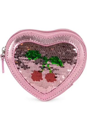 Konges Sløjd Portfel dziecięcy TUT HEART SEQUIN WALLET dziewczęcy kolor KS102876