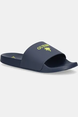 Guess Klapki SLIDES PALMA męskie kolor F5GZ05 BB00F