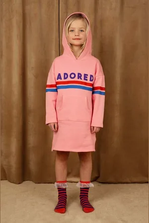 Mini Rodini Sukienka bawełniana dziecięca kolor mini prosta