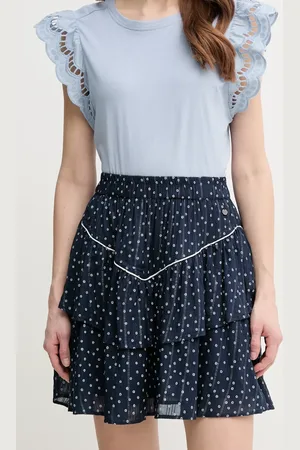 Pepe Jeans Spódnica DANY kolor mini rozkloszowana PL901191