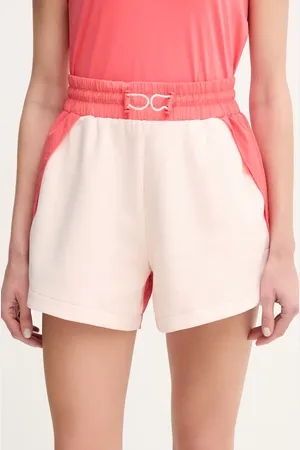 HUGO BOSS Szorty damskie kolor gładkie high waist 50541331