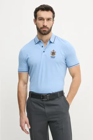 Aeronautica Militare Polo męski kolor gładki PO1850P191