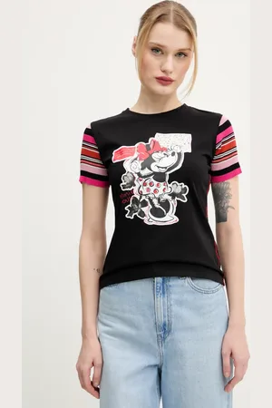 Desigual T-shirt MINNIE damski kolor 25SWTK39