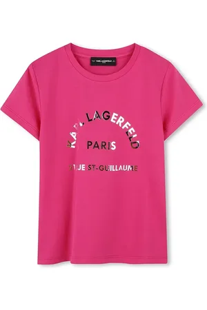 Karl Lagerfeld T-shirt dziecięcy kolor Z30447