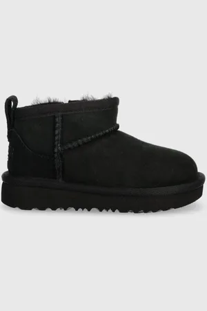UGG śniegowce zamszowe dziecięce T CLASSIC ULTRA MINI kolor