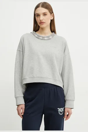 Pinko Bluza bawełniana damska kolor z aplikacją 104833 A2FV