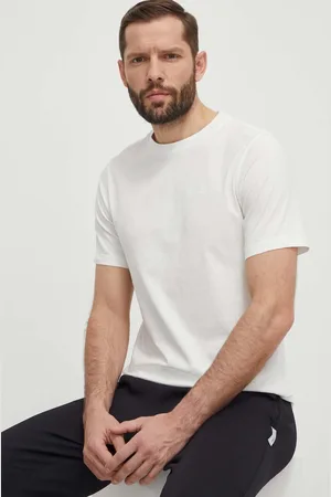 Peak Performance T-shirt bawełniany męski kolor gładki