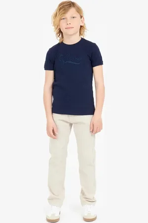 Guess T-shirt bawełniany dziecięcy kolor z aplikacją L5RI19 KCM20