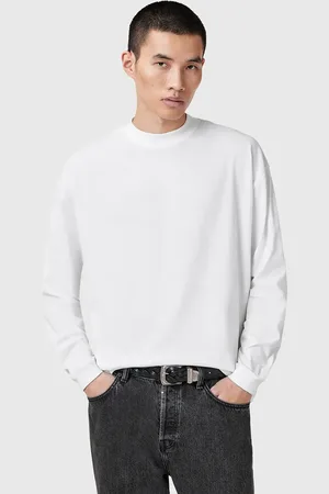 AllSaints Sweter bawełniany FINN męski kolor M005JC