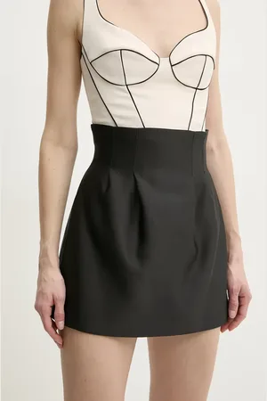 Elisabetta Franchi Spódnica kolor mini ołówkowa GOT8251E2