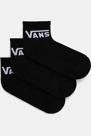 Vans Skarpetki dziecięce CLASSIC HALF CREW 3-pack kolor VN000J5BBLK1
