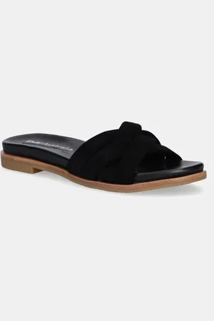 Emu Klapki zamszowe Ikara damskie kolor W13054 Black