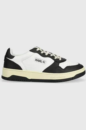 Karl Lagerfeld Sneakersy skórzane KREW KL kolor KL53020