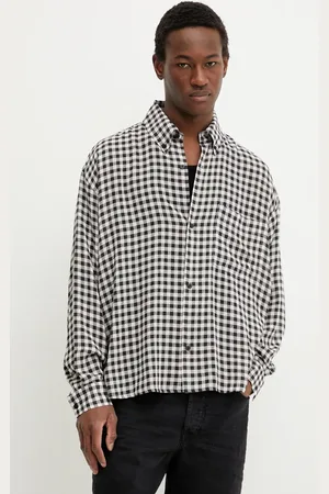 Won Hundred Koszula męska kolor relaxed z kołnierzykiem button-down 3550-14274