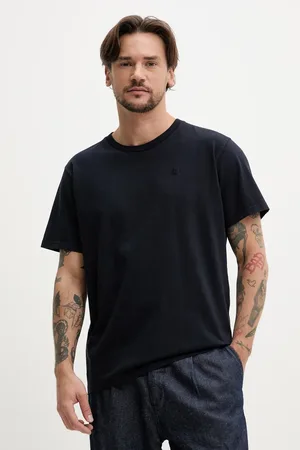 Superdry T-shirt bawełniany męski kolor gładki M1012208A-JVH