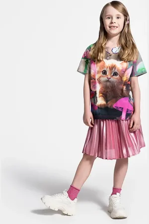 COCCODRILLO Spódnica dziecięca kolor midi rozkloszowana DREAM DIARIES GIRL KIDS