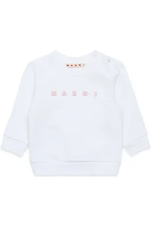 Marni Bluza bawełniana niemowlęca MS319B SWEAT-SHIRT kolor z nadrukiem M01437