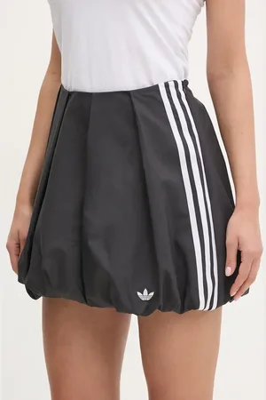 adidas Spódnica WOVEN BAL SKIRT kolor mini rozkloszowana JX9208