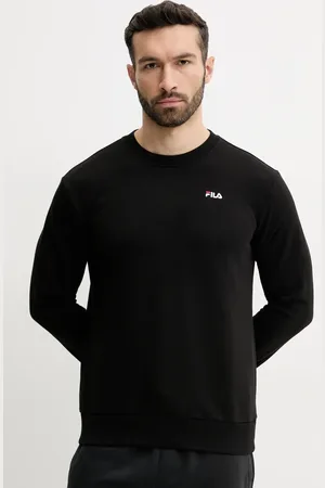 Fila Bluza Leverano męska kolor gładka FAM0876