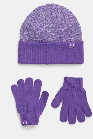 Under Armour Czapka i rękawiczki dziecięce G Beanie kolor 1386642