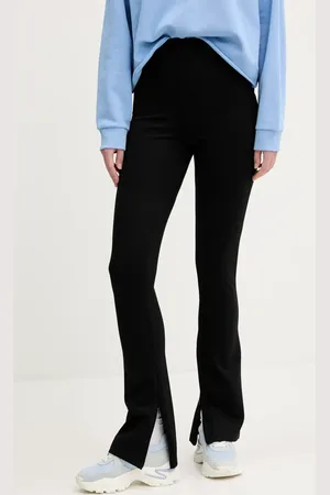 HUGO BOSS Spodnie damskie kolor dzwony high waist 50537048