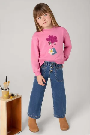 Mayoral Jeansy dziecięce wide leg 4547