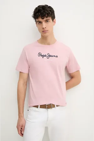 Pepe Jeans T-shirt bawełniany Eggo męski kolor z nadrukiem PM508208