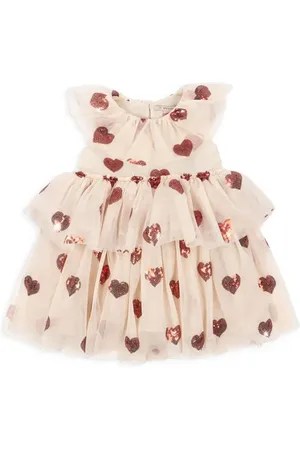 Konges Sløjd Sukienka dziecięca YVONNE FAIRY DRESS GRS kolor mini rozkloszowana KS103367