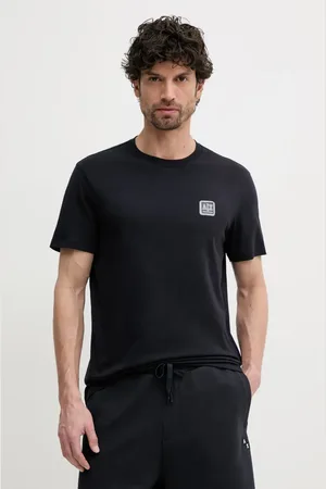 Armani Exchange T-shirt bawełniany męski kolor gładki XM000546 AF10361