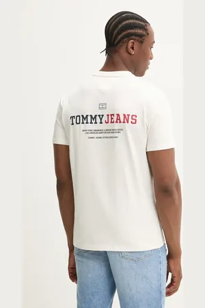 Tommy Hilfiger T-shirt bawełniany męski kolor z nadrukiem DM0DM20815