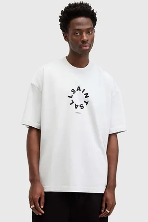 AllSaints T-shirt bawełniany TIERRA SS CREW kolor z nadrukiem M072PB