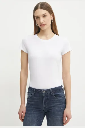 Armani Exchange T-shirt bawełniany damski kolor XW000530 AF10359