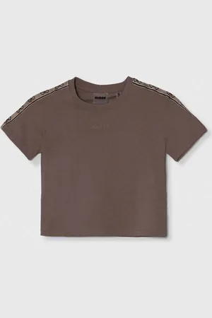 Guess T-shirt bawełniany dziecięcy kolor