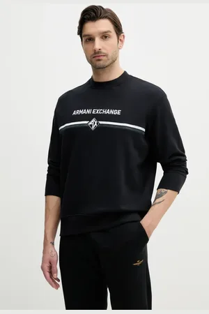 Armani Exchange Bluza bawełniana męska kolor z aplikacją XM000226 AF12656