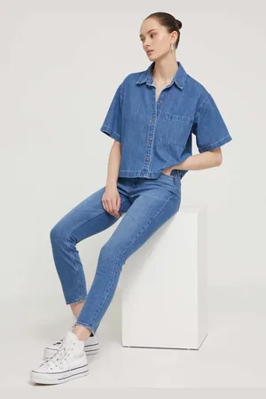 Abercrombie & Fitch Jeansy damskie kolor
