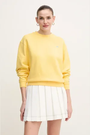 Tommy Hilfiger Bluza bawełniana damska kolor gładka WW0WW45980