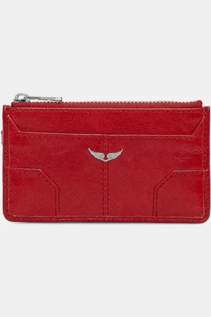 Zadig & Voltaire Portfel skórzany damski kolor LWBA02519